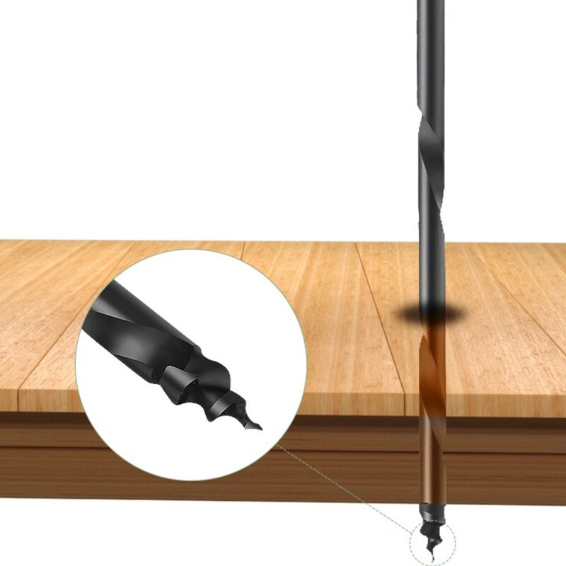 Locher, Spirallochöffnungswerkzeug, manuelles Holzbearbeitungswerkzeug zum Bohren von Brettern