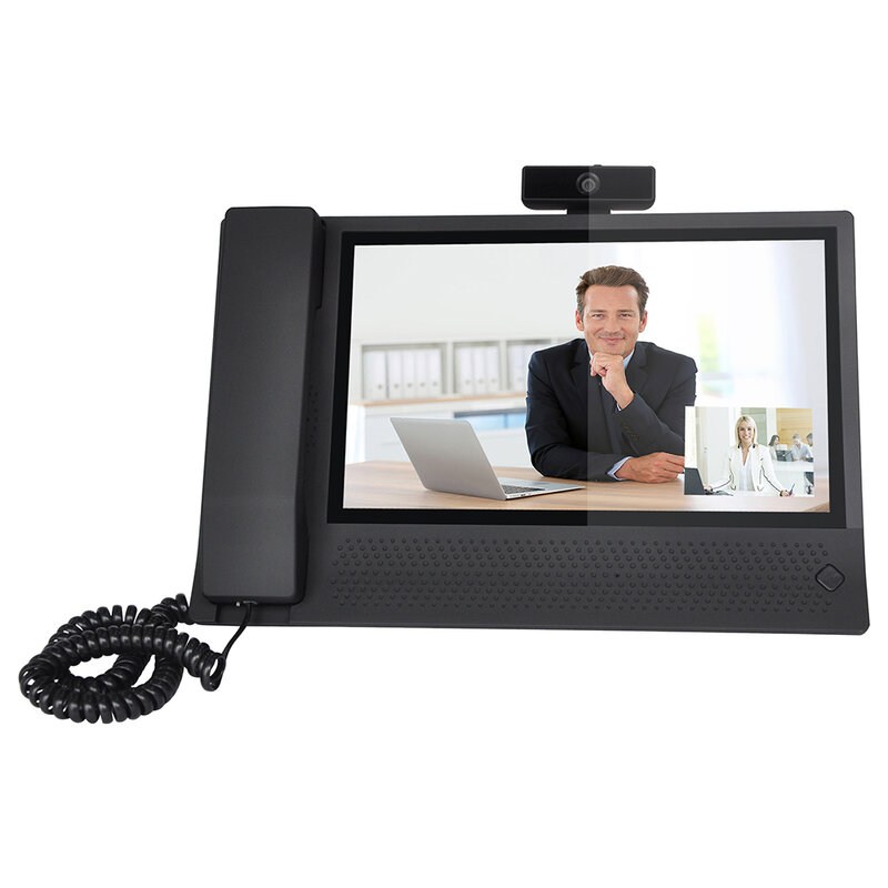 Video phones-11.6 inch IP video phone for home, conference, PoE, Android 7, 1920*1080 FHD, Camera, Micphone, Speaker, 5G wifi