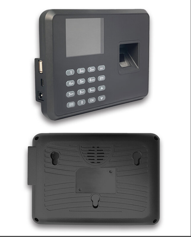 2.4ลายนิ้วมือ Biometric Punch USB นาฬิกาสำนักงานเครื่องบันทึกระบบ Reader อุปกรณ์จับเวลาพนักงานเข้าร่วมประชุมเครื่อง