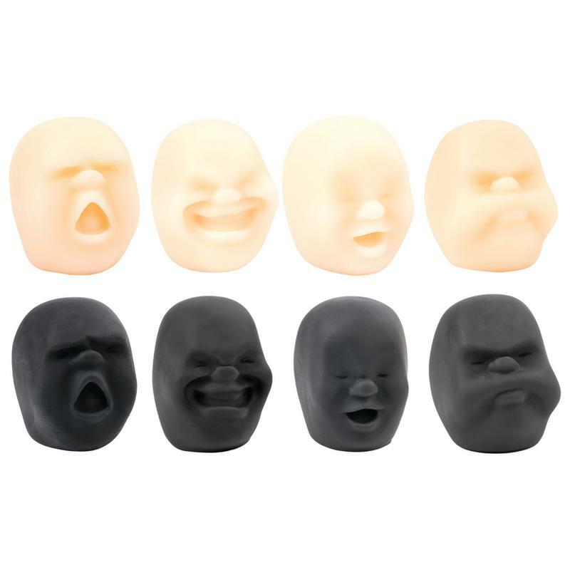 Human Face Toys Human Face Emotion Vent Ball Doll Adult Stress Relieve Toys Anti-stress Ball Toy Decompression Anxiety Relief To