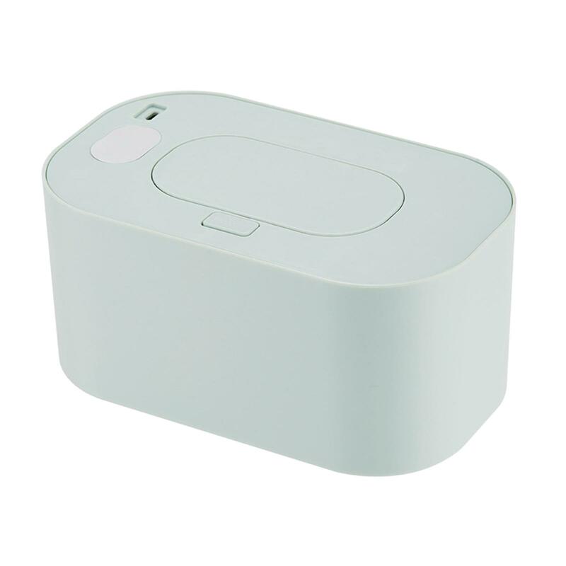 Wipe Warmer Reusable Heated Wipe Dispenser Baby Napkin Storage Box Wipe Holder Box for Car Travel Outdoor Hotel Household