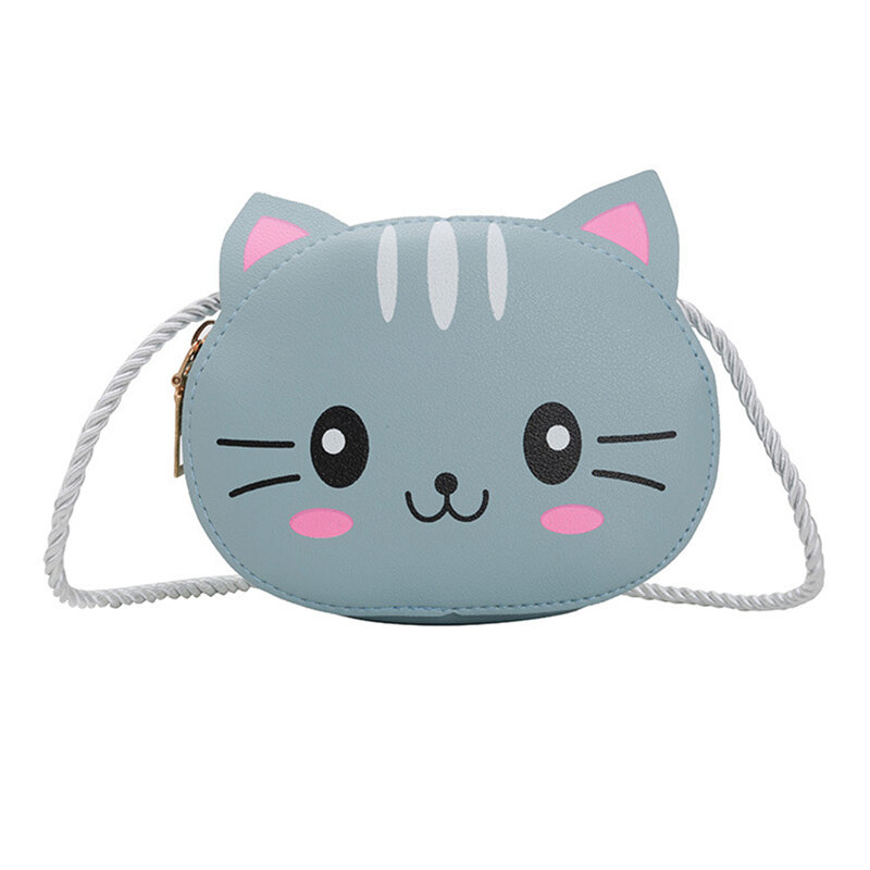 5 Styles Kids Girl Crossbody Bags Cute Cartoon Animal Coin Purse Handbag Children Wallet Small Coin Bag