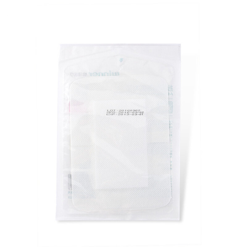 10 pz 6x7cm Non tessuto adesivo medico emostasi gesso ferite fasciatura cerotto fasciatura strumento di pronto soccorso