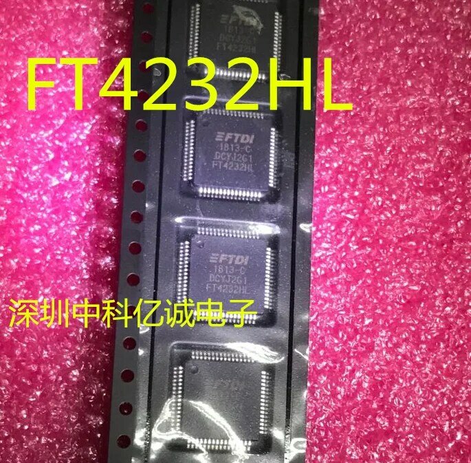 FT4232HL USB, FT4232H, LQFP64