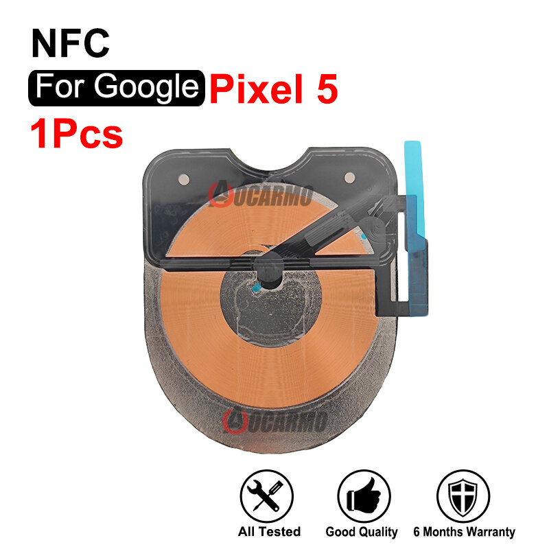 Google Pixel 5用ワイヤレス充電誘導コイルnfcモジュール交換部品