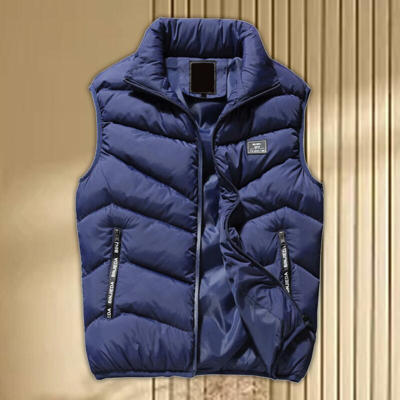Vest Coat  Trendy Coldproof Pockets Pockets Vest  Autumn Winter Sleeveless Jacket