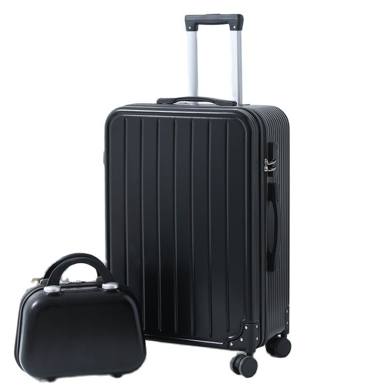 女性と学生のための厚い荷物,20インチの車輪付きスーツケース,荷物セット,大容量,男性用のトラベルバッグ