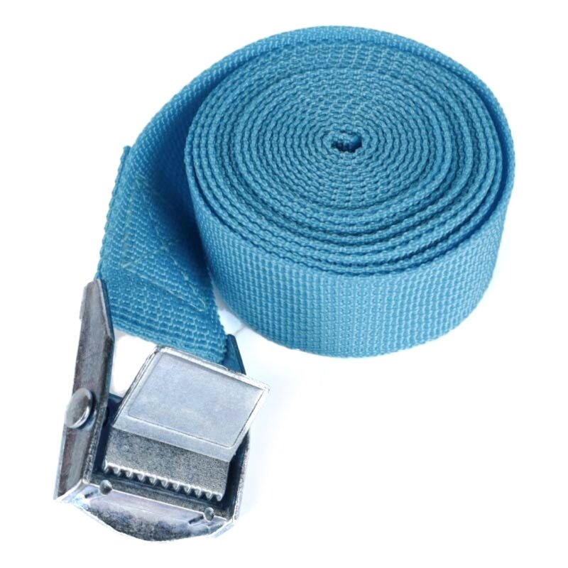 Correia amarração essencial, cinta carga ajustável com prendedores nylon convenientes