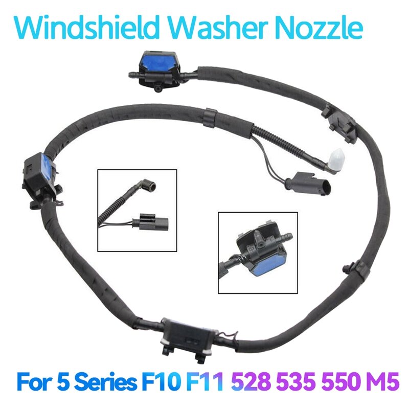 New Windscreen Nozzle Windshield Washer Sprayer Jet System 61667205117 61667205118 For-BMW 5 Series F10 F11 528 535 550 CNIM Hot