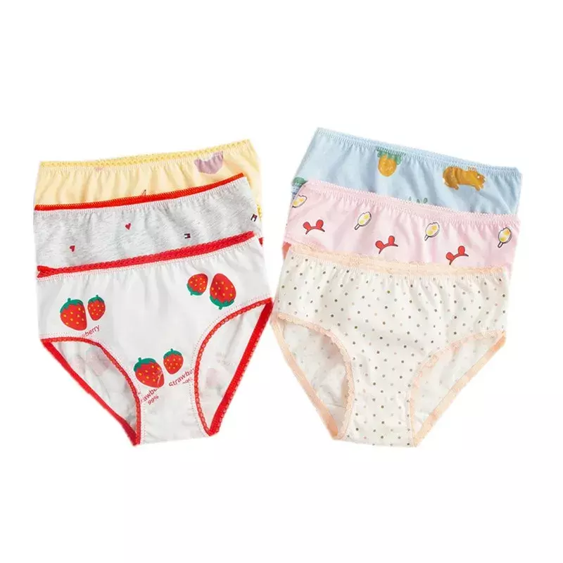 36pcs/Lot Girls Underwear Panties Kids Panties Girl Cotton Underwear Briefs 2-12Years