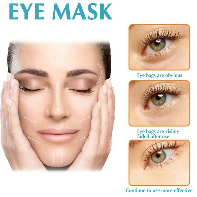 1 para naklejek na oczy rozpuszczalny w kolagenie Film ujędrniający skórę pod oczami głębokiej pielęgnacji nawilżający do starzenia się usunąć ciemne oczy anty naklejki kółka skóra Wr A1O3