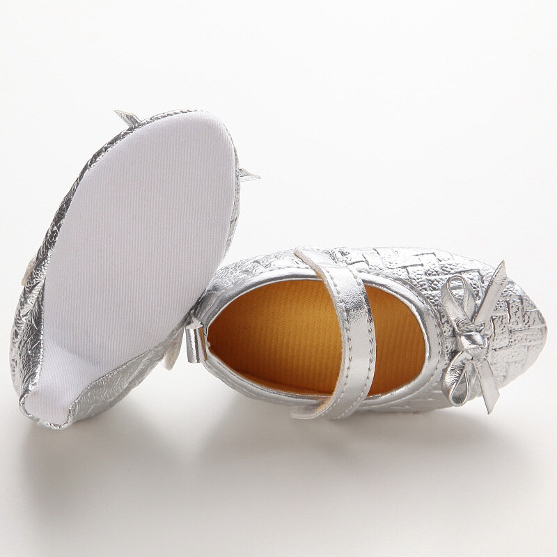 Милый модный кожаный реквизит для фотосъемки на высоких каблуках для маленьких девочек ножная одежда для первого шага детская вечеринка Аксессуары для новогодней праздничной обуви