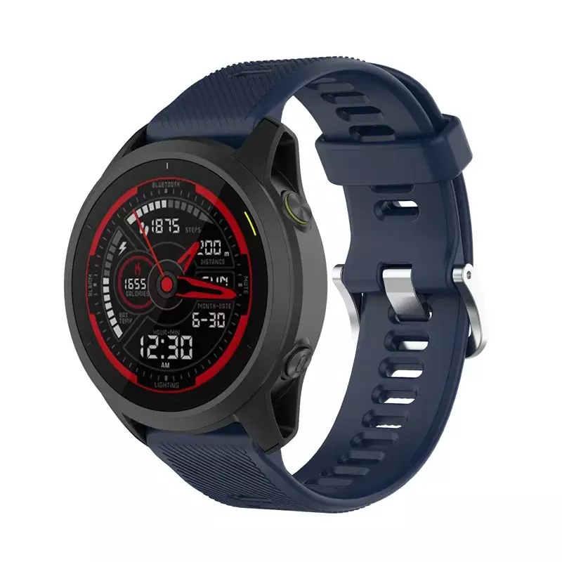 Tali jam tangan untuk Garmin Forerunner 945 Lite tali silikon pengganti untuk Garmin 745XT aksesori gelang olahraga