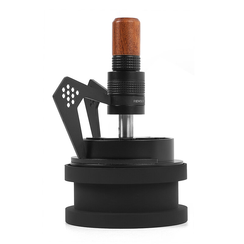 IKAPE Rotary WDT Tools, Espresso Stirrer Distribution Tool for Barista, 0.4MM 8 Needles Espresso Coffee Stirrer with Stand