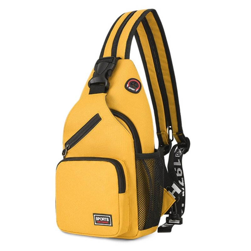 小型ユニセックス多目的バックパック,防水ショルダーバッグ,チェストバッグ,旅行やハイキング用,大容量,新品