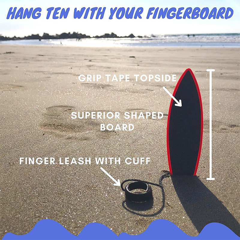 1pc Finger Surfbrett Griffbrett Spielzeug für Wind Mini Surfbrett für Kinder und Surfer Geburtstags geschenk Mini Surfbrett für Party bevorzugungen