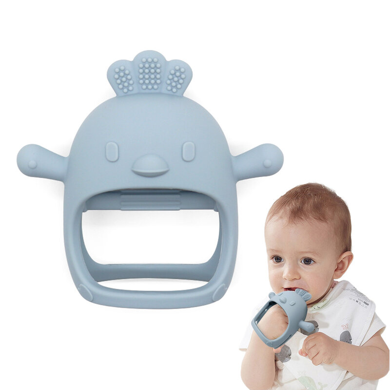 Baby Teether Gloves Kids Teething Silicone Dental Care Gums Anti-eating Hand ​Molar Stick BPA Free ​Baby Accessories Newborn