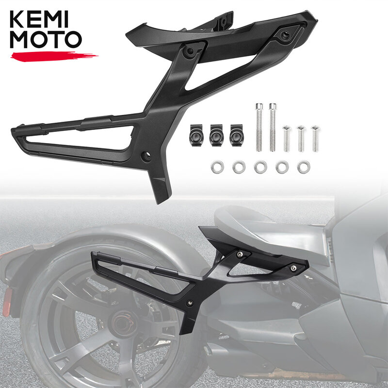 KEMIMOTO Kit tas bagasi tas sadel aluminium ON-ROAD 219400856 untuk Can Am Ryker 600 900 olahraga Ryker Rally Edition