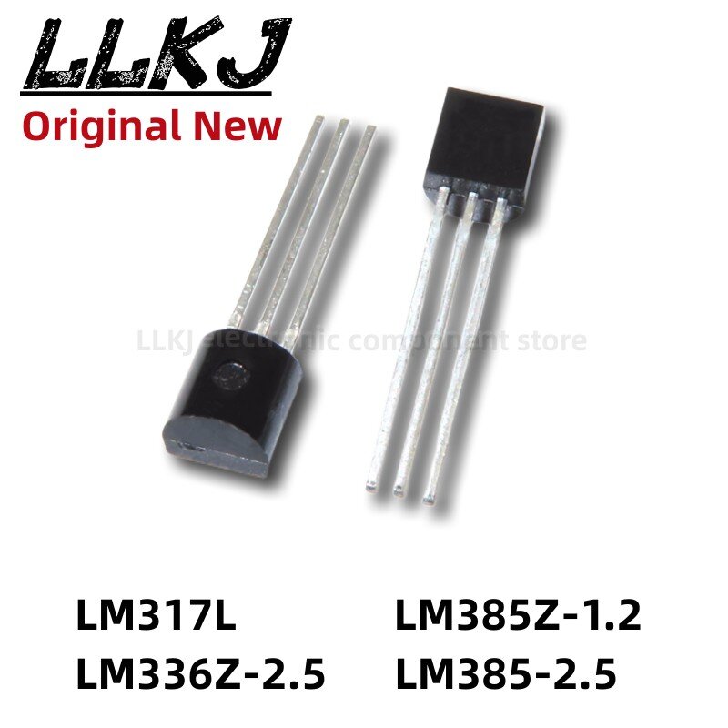 Transistor piezas LM385Z-1.2, 1 LM336Z-2.5, LM317L, LM385-2.5, TO92, TO-92