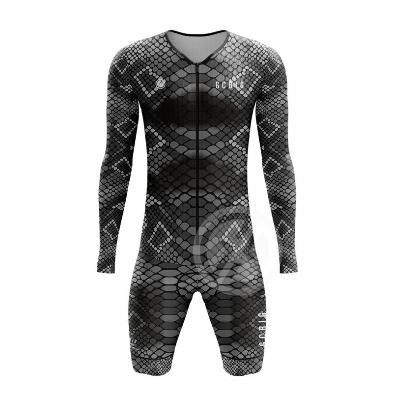 GCBIG-Conjunto deportivo de Ciclismo para Hombre, traje de manga larga, ropa de alta calidad, protección solar Uv