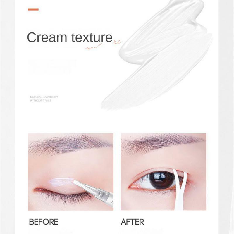 Natural Traceless Double Eyelid Styling Setting Glue Invisible Quick-drying Eyelid Sticker Lasting Easy To Wear Makeup Cosmetic