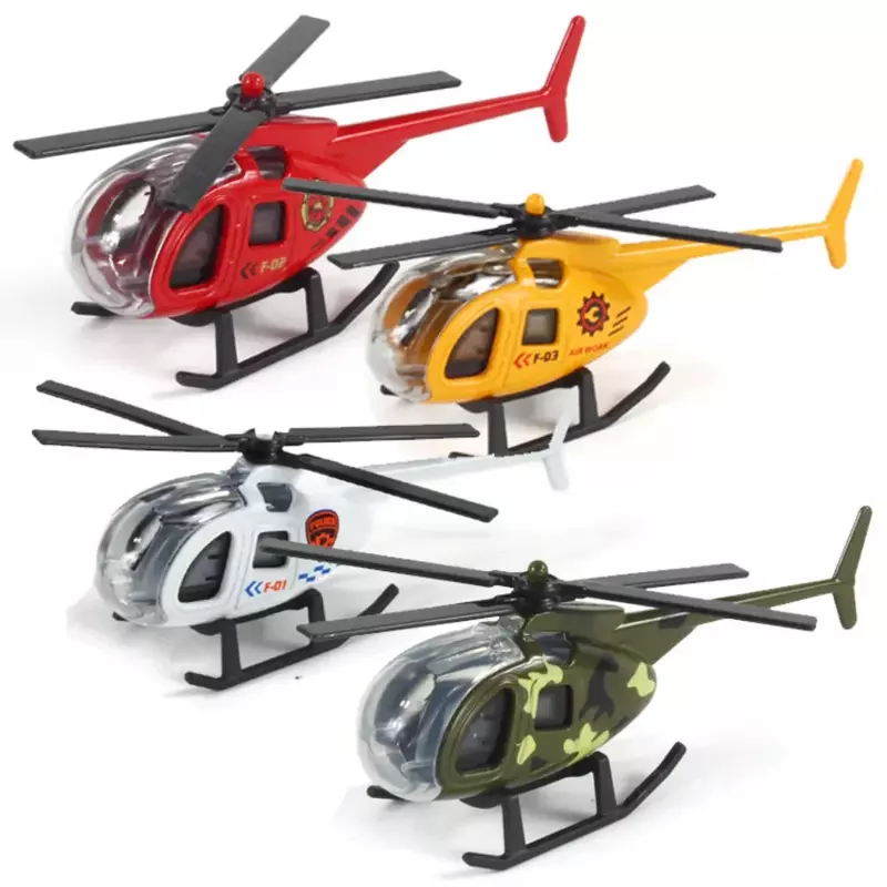 子供用合金モデル飛行機,シミュレーション玩具,男の子用,装飾,モデリング,ヘリコプター