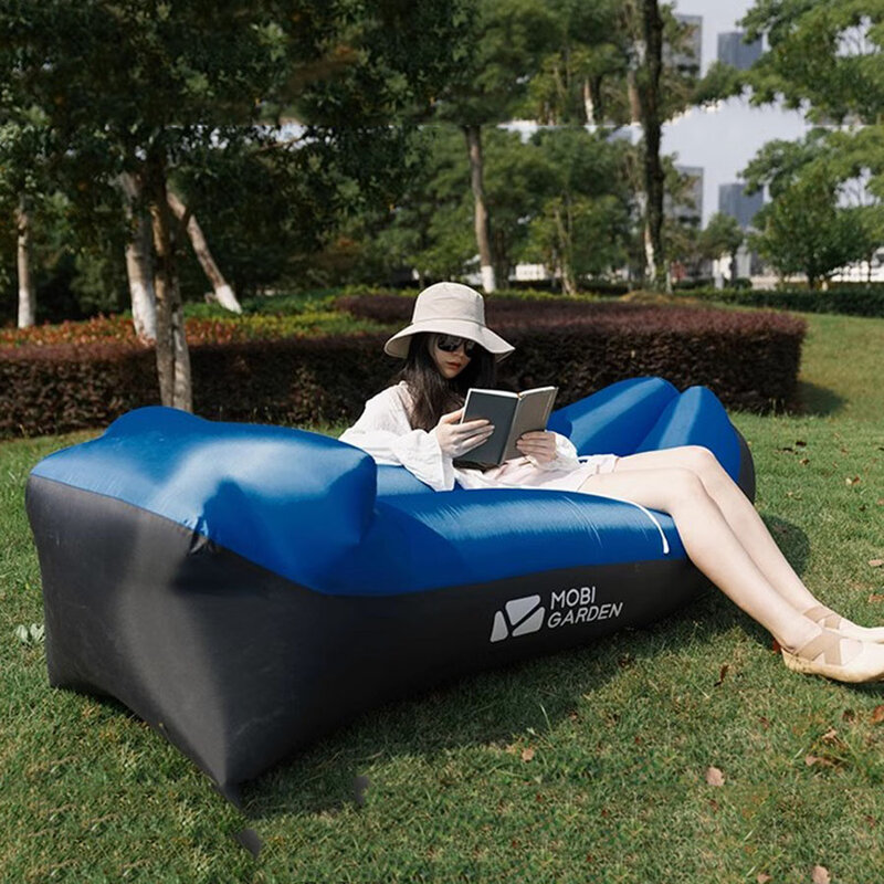 Adults Couples Lazy Air Sofa Bed Romantic Beach Air Sofa Outdoor Sexy Nature Cumbed Camping Relexing Foldable Luchtbed Air Chair
