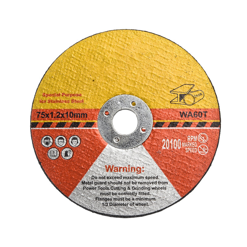10pcs 75mm Ultra-thin Circular Resin Saw Blade Grinding Wheel Cutting Disc For Angle Grinder Wood Steel Stone Cutting