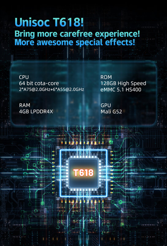 ANBERNIC-consola de juegos portátil RG505, sistema Android 12, Unisoc T618 Tiger, OLED de 4,95 pulgadas con Hall joystick OTA, actualización