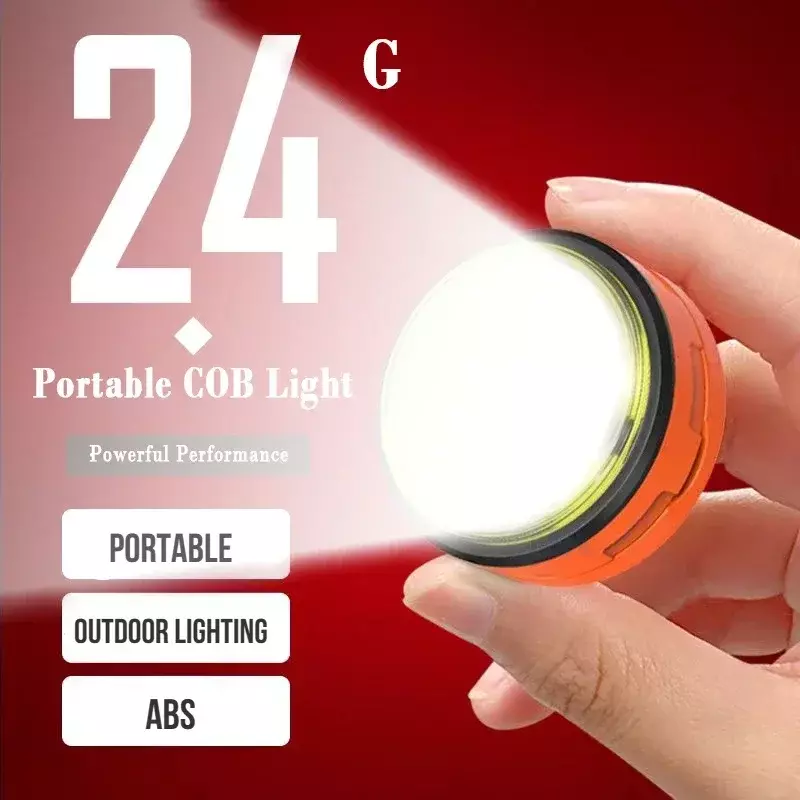 1/3/5pc High Power LED Camping Light Rechargeable with Magnet Base Power Bank for Outdoor Tent Portable Emergency Lantern Hiking