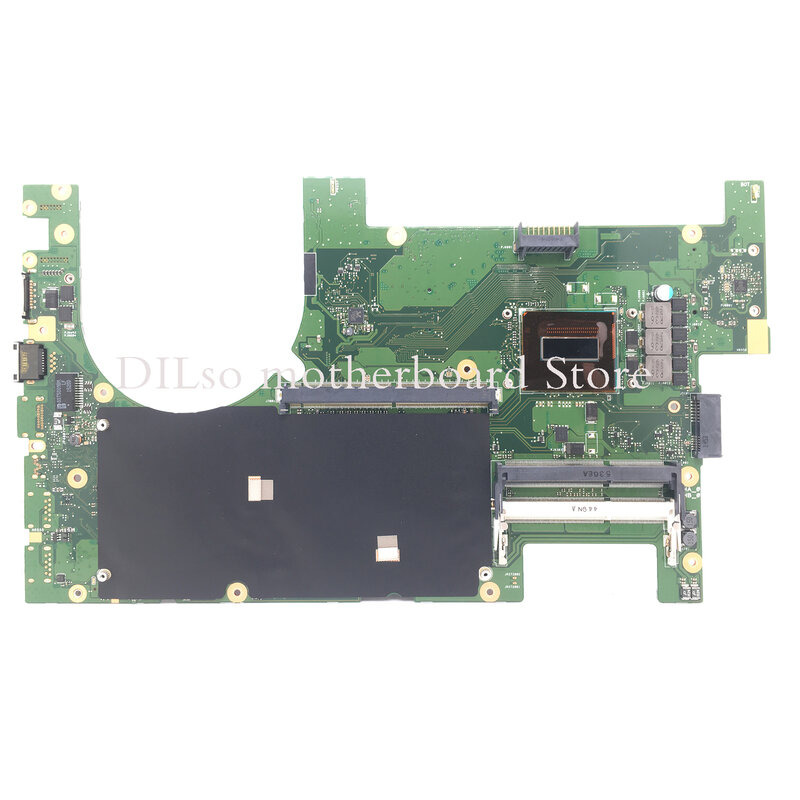 Placa base KEFU G750J para ordenador portátil, placa base para ASUS G750JYA G750JZ G750JW G750JX G750JM G750JS con I7-4700HQ 2D-LCD