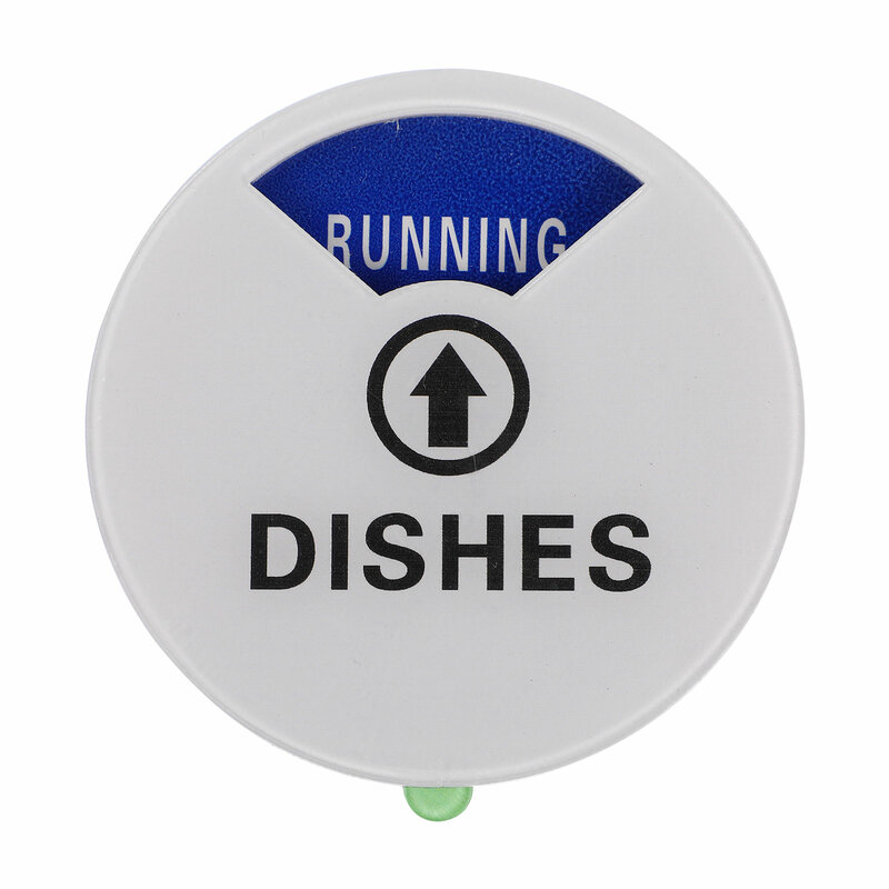 Imán de limpieza de lavavajillas, indicador de suciedad, pegatinas de cocina, placa Reversible, máquina de limpieza de platos