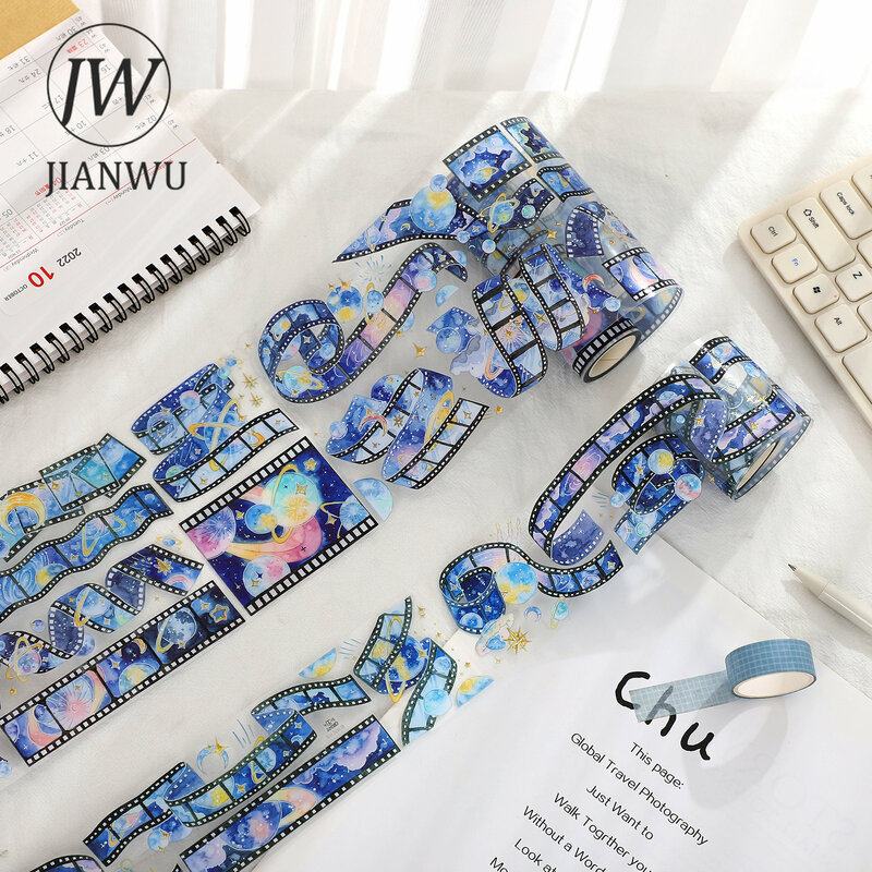 JIANWU-Cinta de mascotas con flores bonitas, 300cm, estilo creativo, álbum de recortes, pegatina DIY, material de diario kawaii