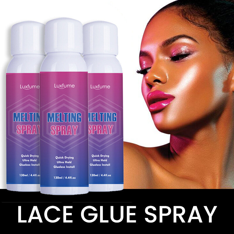 Ultra hold lace Wig Glue Melting Spray Edge Control Wig Installation Set lace front wig glue waterproof  lace frontal hair glue
