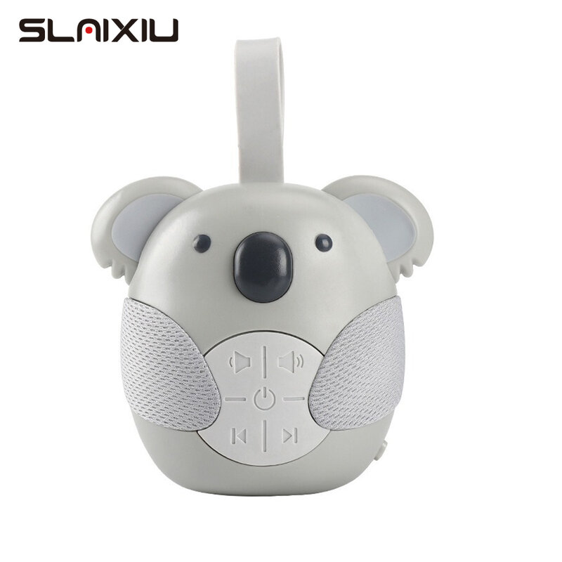 Machine à bruit blanc portable pour tout-petits, sucette pour bébé avec 10 lumières musicales, arrêt chronométré, machine sonore de sommeil