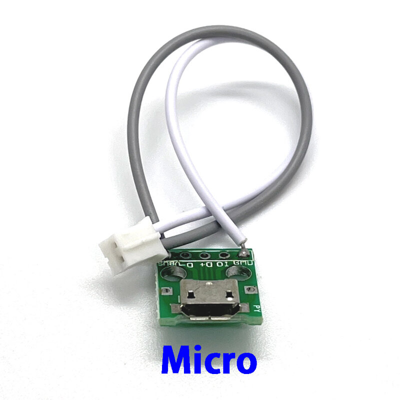 1 шт. разъем Micro USB 3.1 гнездовой разъем Type-C разъем для зарядки USB Тип C разъем с припоем проводом PH2.0 винтовая Крепежная пластина