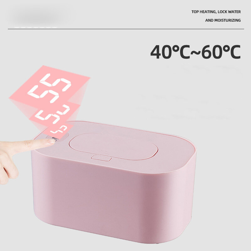 Nuovo Baby Wipes riscaldatori tovagliolo termostato domestico portatile Wet Tissue riscaldamento Box isolamento termico