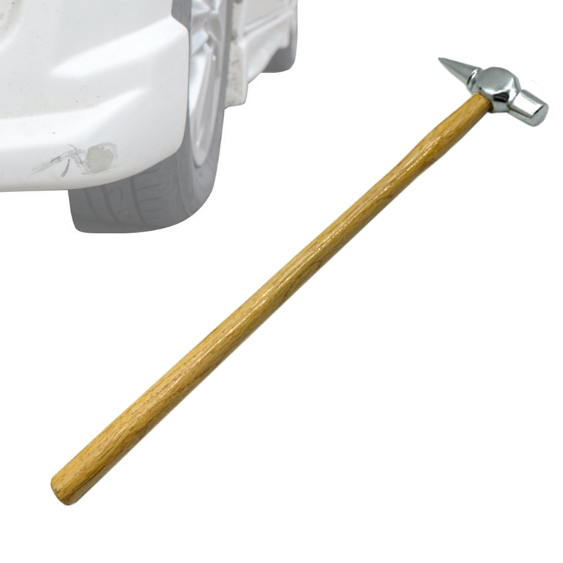 Kfz-Blech hammer Karosserie-Dellen hammer mit Holzgriff-Dellen entfernungs werkzeug für Autodellen reparatur zubehör