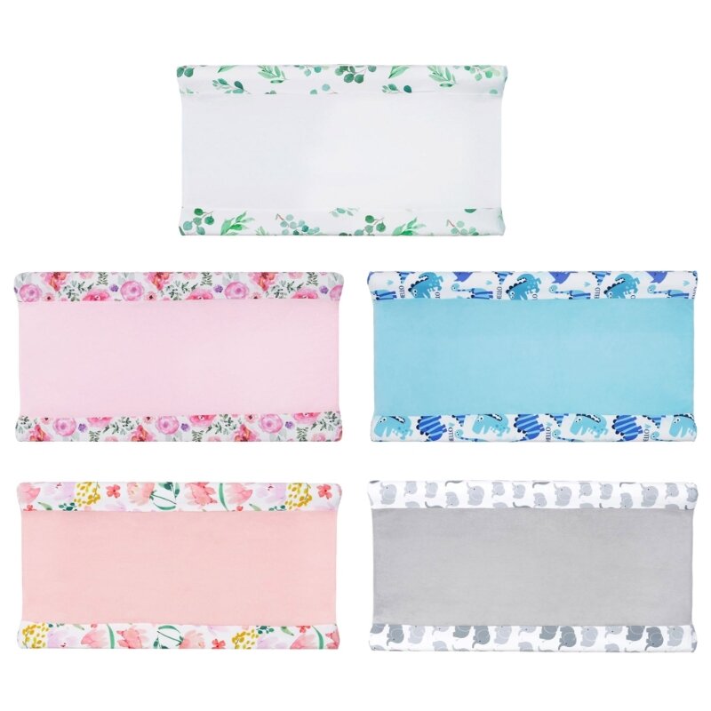 Breathable Changing Mat Cover Printed Slipcover for Baby Crib Skin Friendly Case