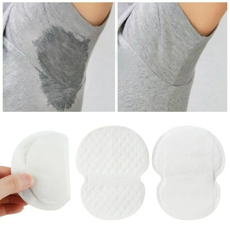 Auto-adesivo Verão Homens Mulheres Vestido Vestuário Anti Sweatin Desodorante Patch Axilas Sweat Pads Antitranspirante