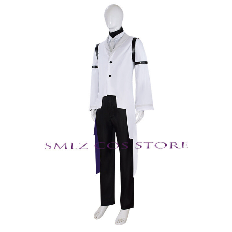 Sigma Cosplay Anime BSD 4th Costume Sigma Trench Uniform Suit Halloween Christmas Party Outfit for Men Women