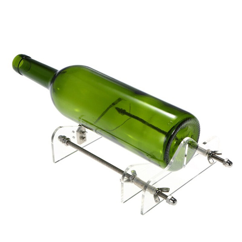 Ajustável DIY Bottle Cutting Kit, Cortador De Garrafa De Vidro, Máquina De Corte De Garrafa De Acrílico Para Garrafas De Vinho E Cerveja
