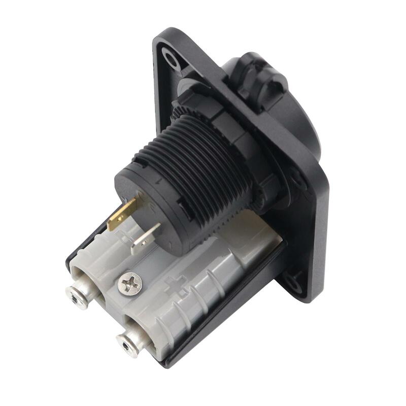 12V-24V Plug Montagepaneel Premium, Handige Installatie, Flush Mount