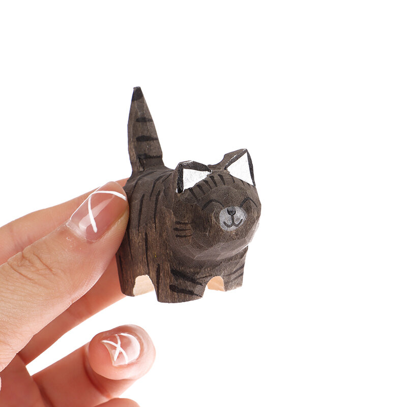 DIY mikro Mini figurki dla psa ozdoba z żywicy lalki na prezent dla zabawki dla dzieci Model pulpitu akcesoria do dekoracji domu