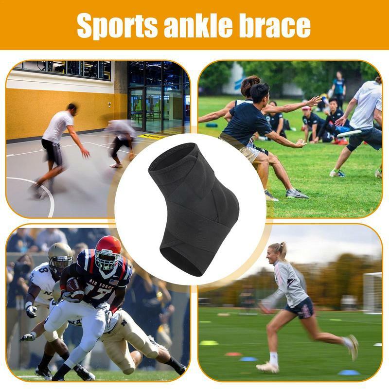 Ankle Braces Adjustable Wrap Sleeve For Men And Women Comfortable Foot Brace Heel Protector Wrap And Ankle Support Strap For