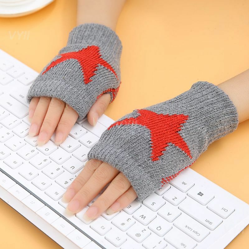 1/2/3PAIRS Winter Knitted Arm Warmers Hand Protection Fashionable Soft Wool Gloves For Men And Women Warm Arm Gloves Wool