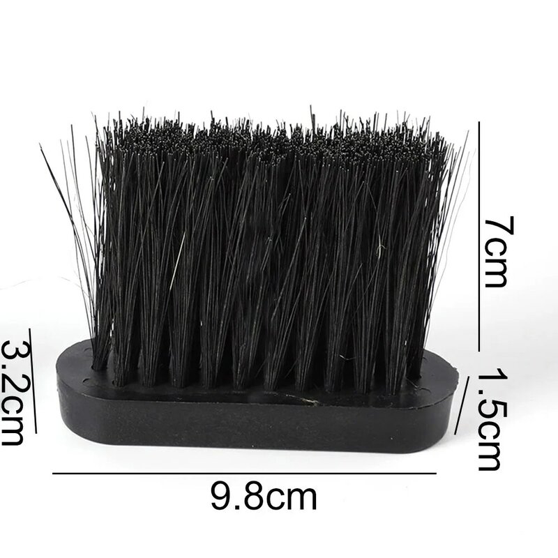 Durable Fireplace Brush Hearth Brushes Oblong Refill Replacement S/l Set 2Pcs Accessories Companion Fire Tools