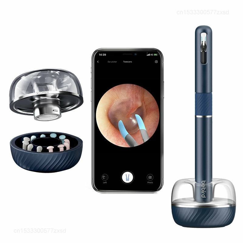 Bebird-endoscopio inteligente Note5 Pro, Mini cámara de otoscopio para el cuidado de la salud, limpiador de oídos, 1000W