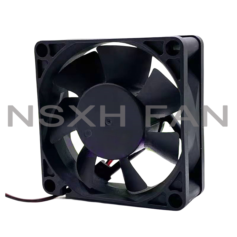 7025m 24Tb Nieuwe Dubbele Kogellager Dc 24V Chassis Chip Apparatuur Axiale Stroom Koeling Wind Ventilator