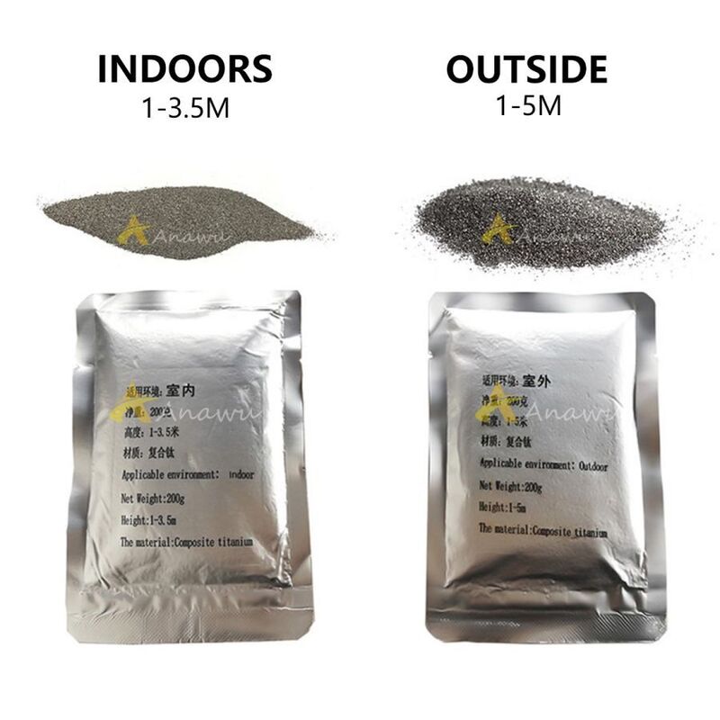 10-100 bags Factory Sell Indoor Outdoor Wedding Stage 200g/100g Ti Spark Powder Titanium Metal Powder for Sparkler Machine
